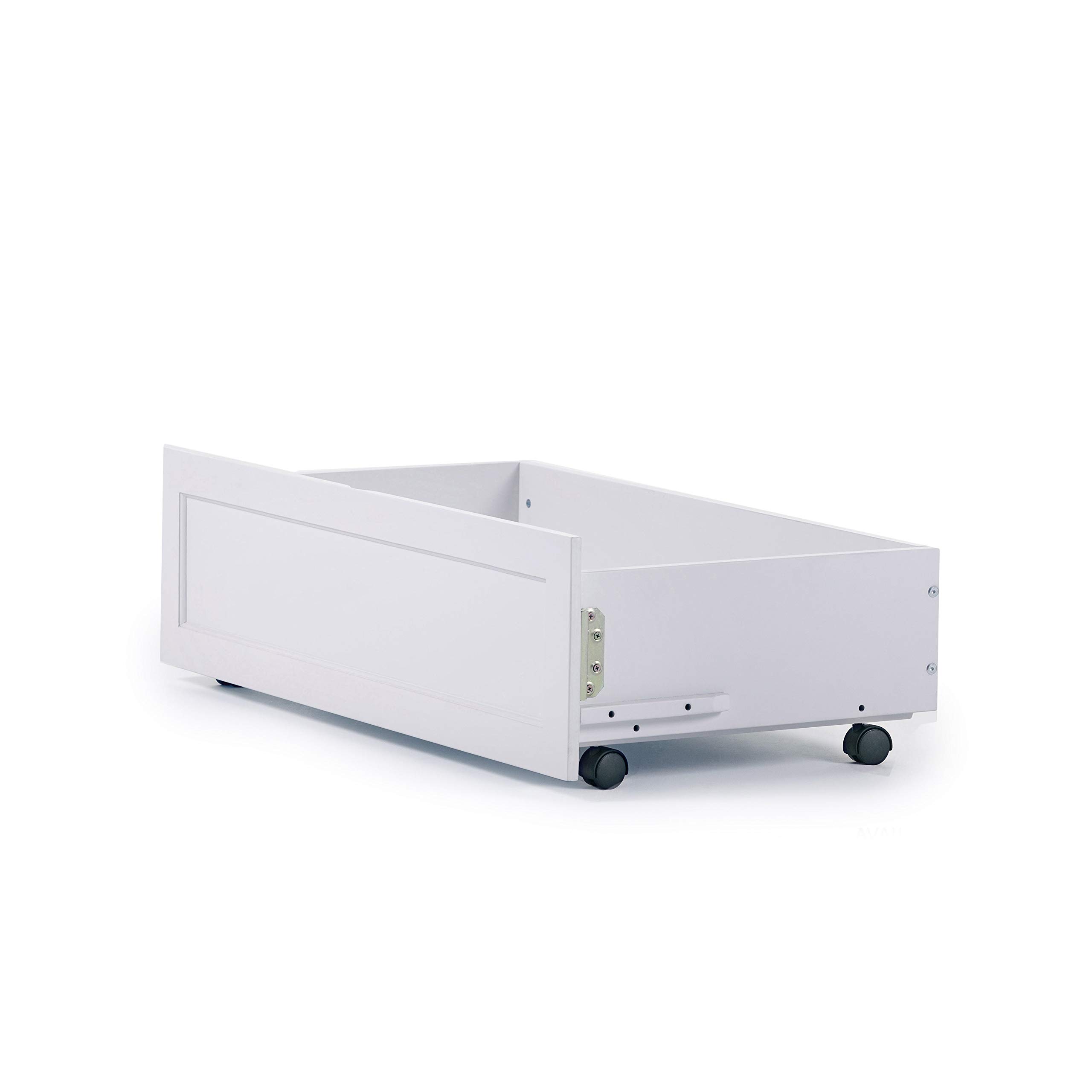 Hillsdale School House White Storage Drawers Set of 2 - Organize Kids' Room, Nursery, or Office with Stylish Cabinets