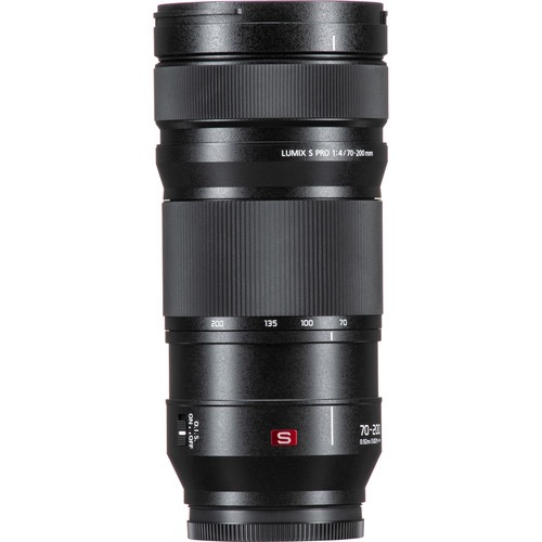 Panasonic Lumix S PRO 70-200mm f/4 O.I.S. Telephoto Zoom Lens for Full Frame Mirrorless Cameras - Perfect for Portrait, Sports & Wildlife Photography