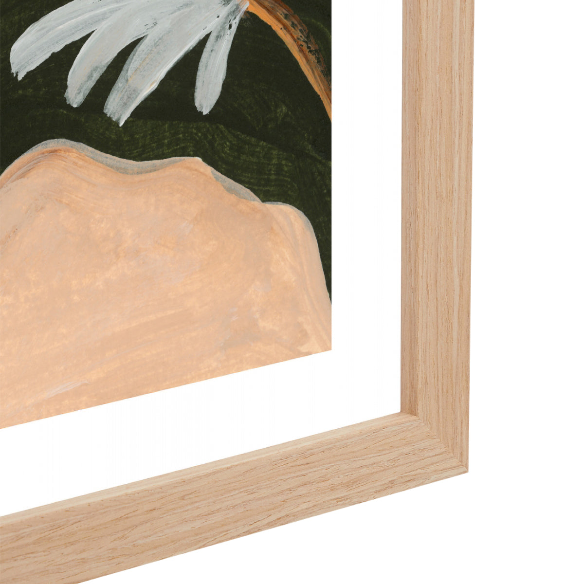 Green Island Landscape Art Print - 2 Piece Set, Tropical Wall Decor for Living Room, Bedroom & Office