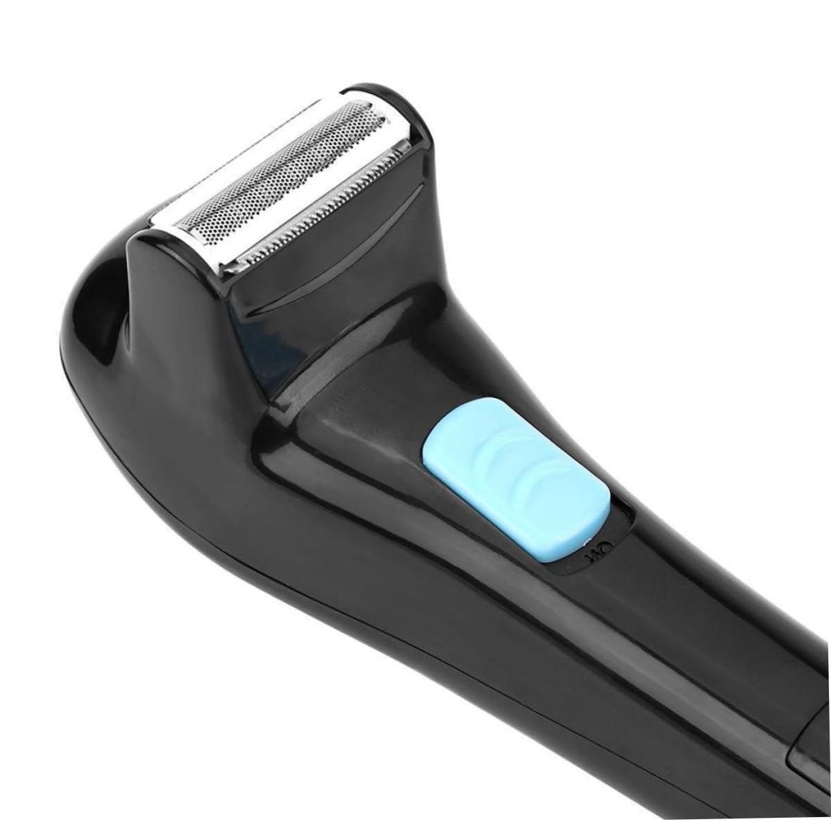 Foldable Electric Back Hair Shaver for Men with Long Handle - Painless Body Hair Remover & Trimmer - Perfect for Back, Chest, and Shoulder Grooming at Home or Travel