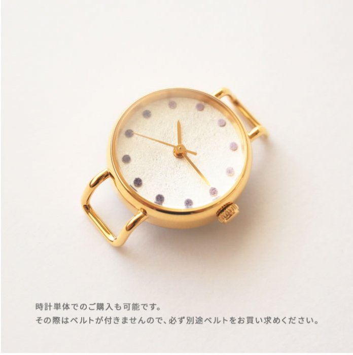 Elegant Japanese Handmade Women's Wristwatch in Wisteria Purple - Perfect for Office, Date Night & Special Occasions