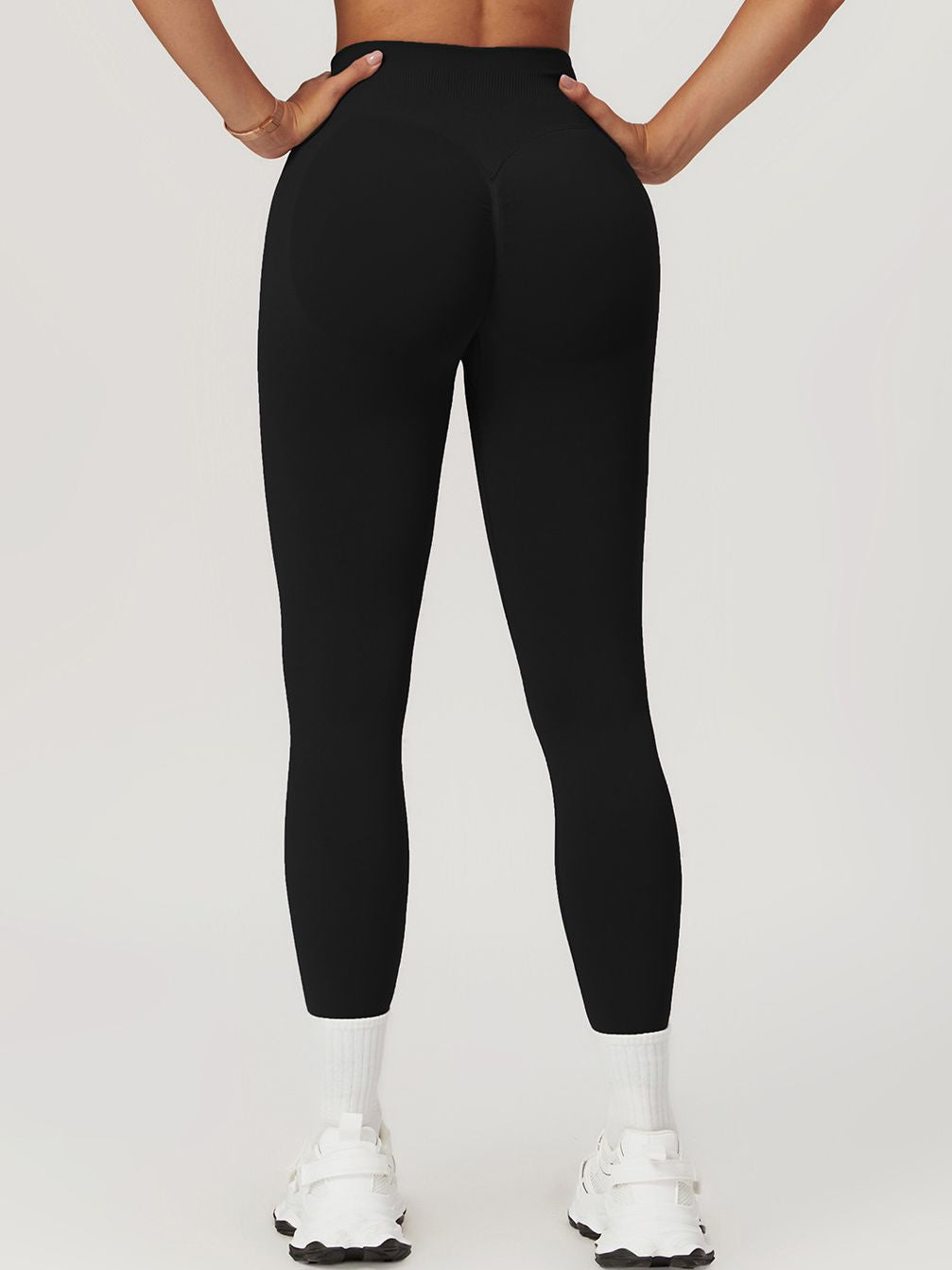 ZASUWA Women's High Waisted Seamless Scrunch Butt Lifting Leggings - Perfect for Yoga, Gym Workouts & Everyday Wear