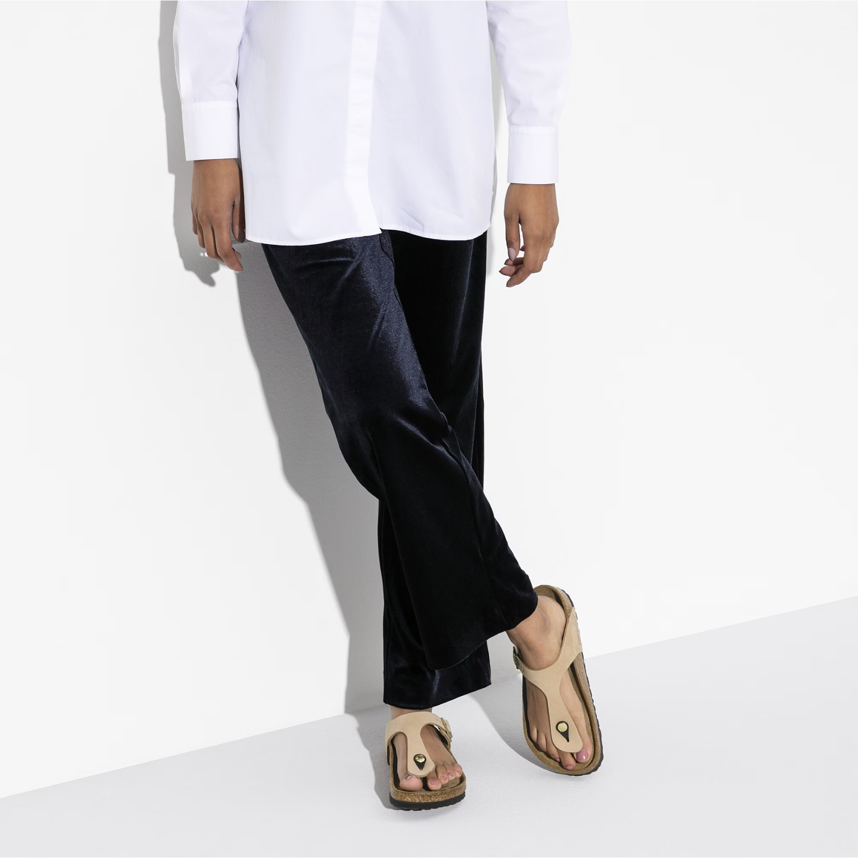 Birkenstock Women's Gizeh Soft Footbed Sandals - Comfortable Nubuck Leather Flip Flops for Women | Perfect for Beach, Pool, and Summer Casual Wear