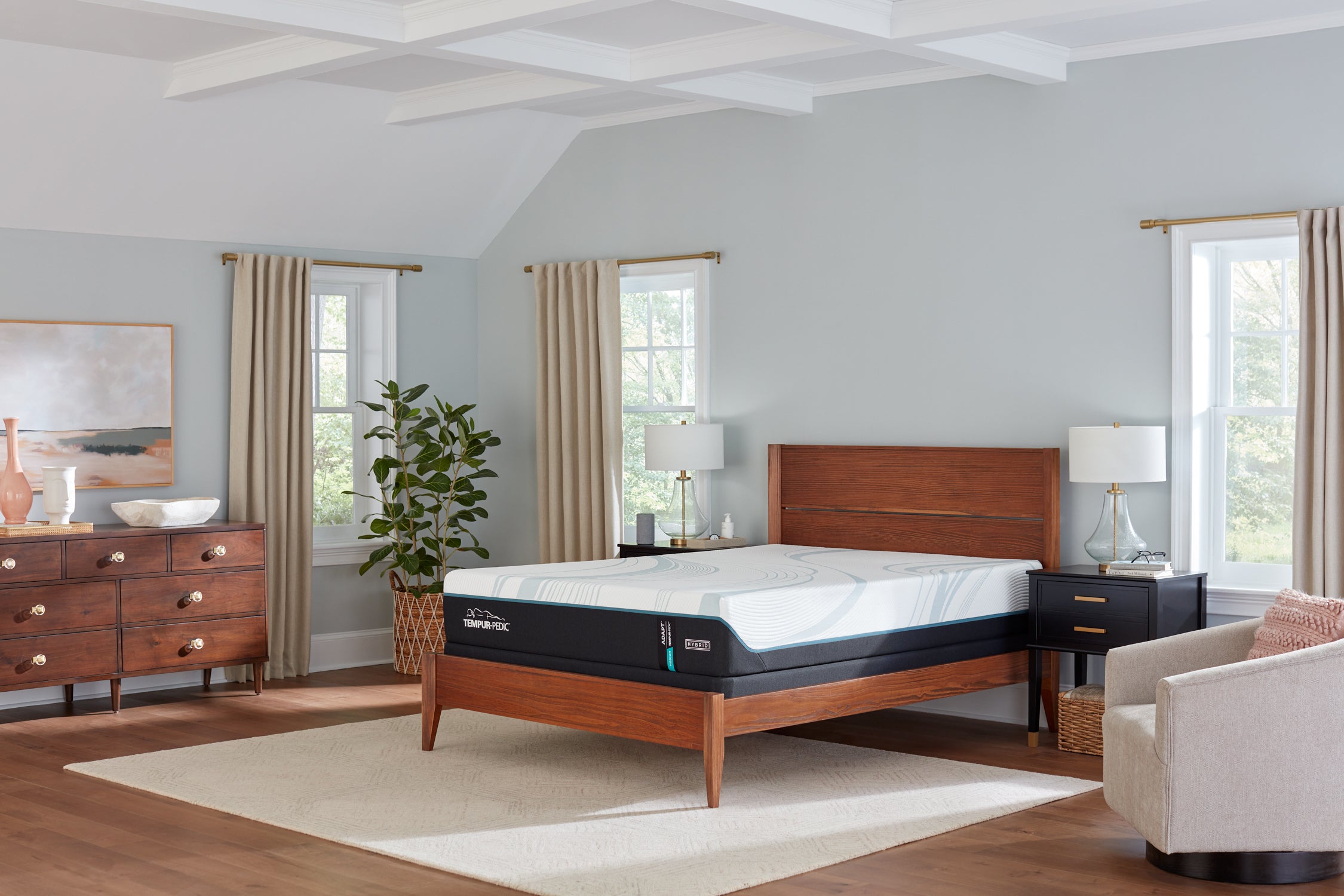 Adapt 2.0 Medium Hybrid Mattress - Premium Memory Foam & Coil Support for Back Pain Relief - Perfect for Side, Back & Stomach Sleepers - Ideal for Bedroom, Guest Room & Apartment Use