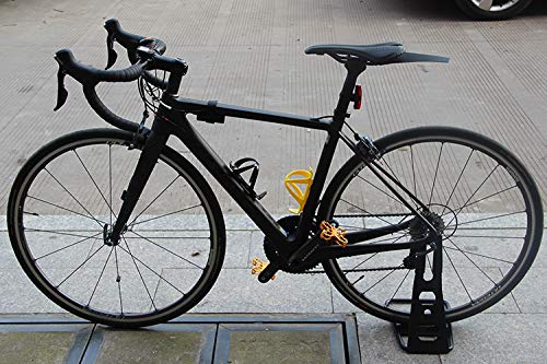 Premium Bike Mud Guard - Universal Folding Rear Fender for Road & Mountain Bikes | Durable Cycling Tire Protection | Perfect for Commuting, Off-Road Adventures & Wet Weather Riding (Black)