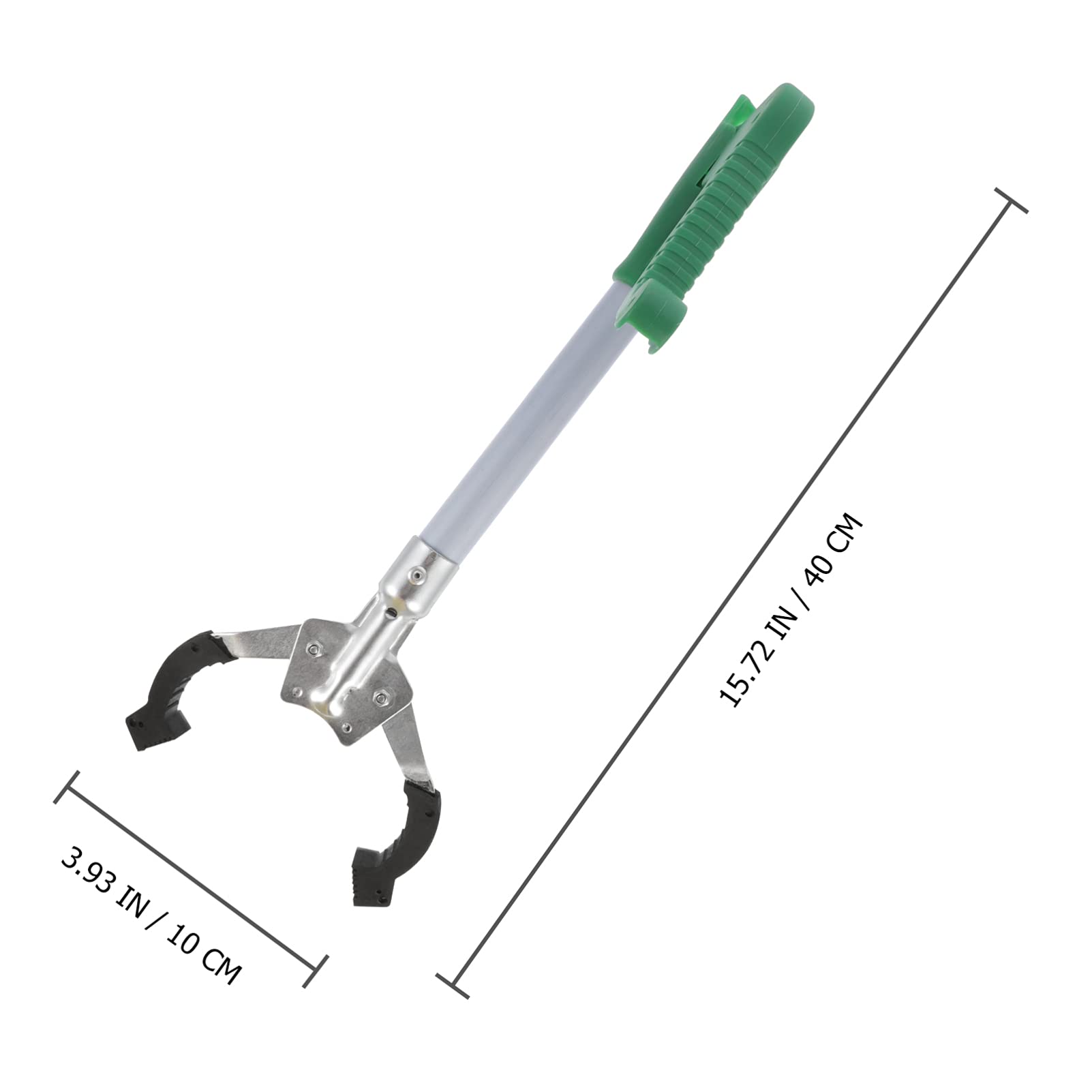 Sturdy Trash Can Cleaning Clamp - Heavy Duty Garbage Pickup Tool for Waste Disposal | Reliable Trash Grabber for Home, Office & Outdoor Use