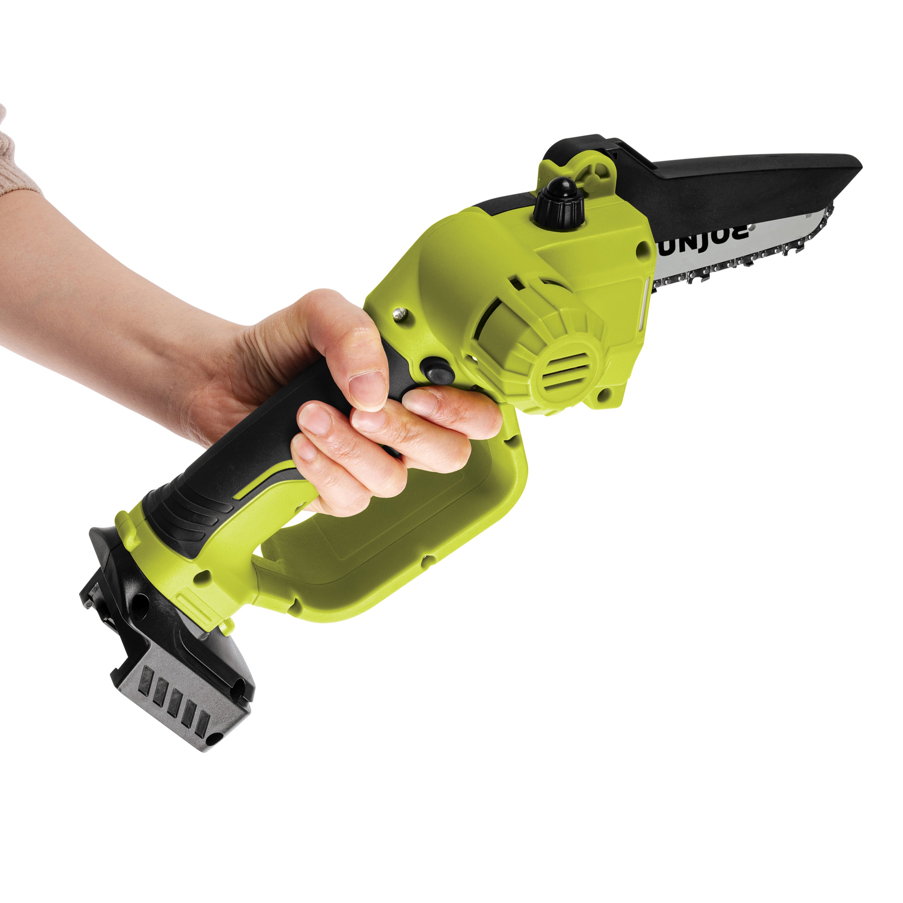 Sun Joe 24V IONMAX Cordless Telescoping Pole Pruning Saw - 12 Ft Reach, 4000 RPM, Battery-Powered Tree Trimmer (Tool Only) | Perfect for Tree Trimming, Landscaping & Garden Maintenance