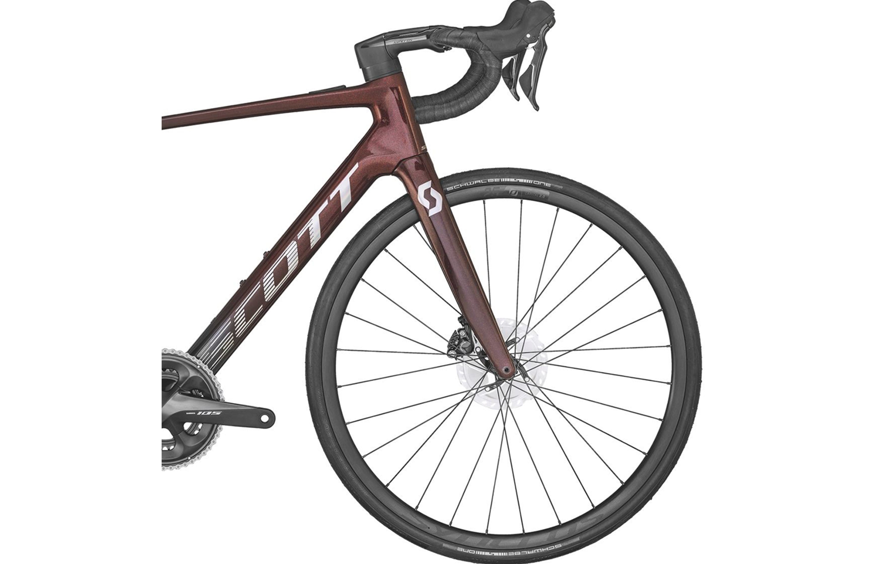 Scott Addict eRide 30 Electric Road Bike - Lightweight Carbon Frame & Shimano 105 Groupset | Perfect for Commuting, Fitness Training & Long-Distance Cycling
