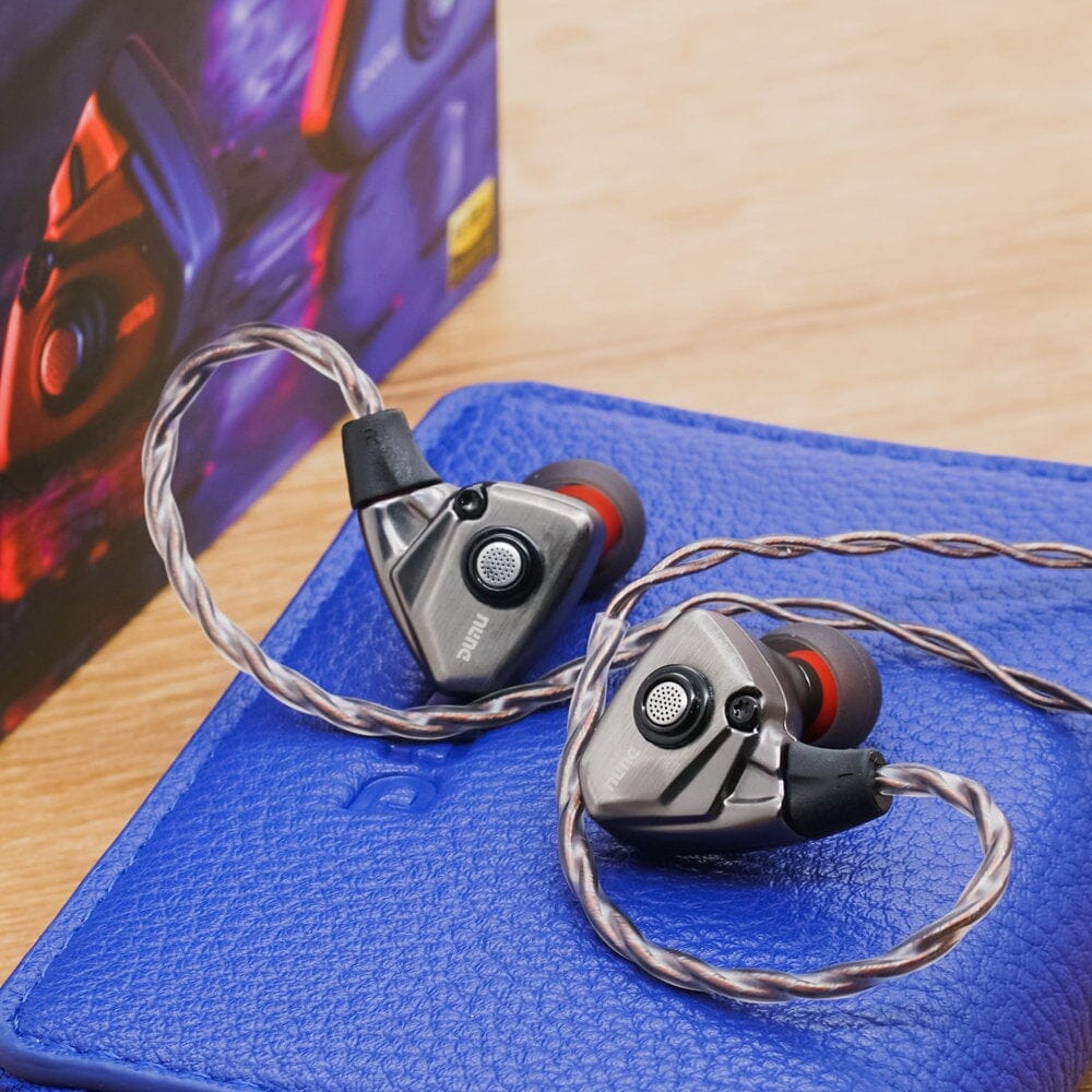DUNU Titan S 10mm Dynamic Driver In-Ear Monitors (IEMs) - High Fidelity Audiophile Earphones for Music, Gaming & Studio Monitoring