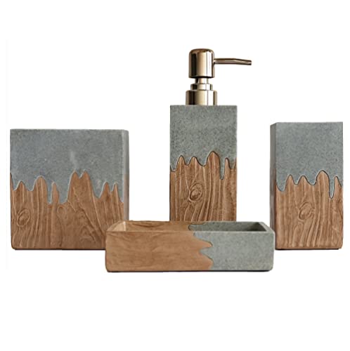 Wooden Design Grey