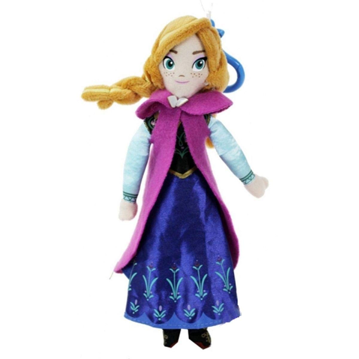 Disney Frozen Anna Coin Purse for Kids - 6-in Cute Wallet with Zipper Closure | Perfect for School, Travel, and Collecting Coins (Official Disney Merchandise)