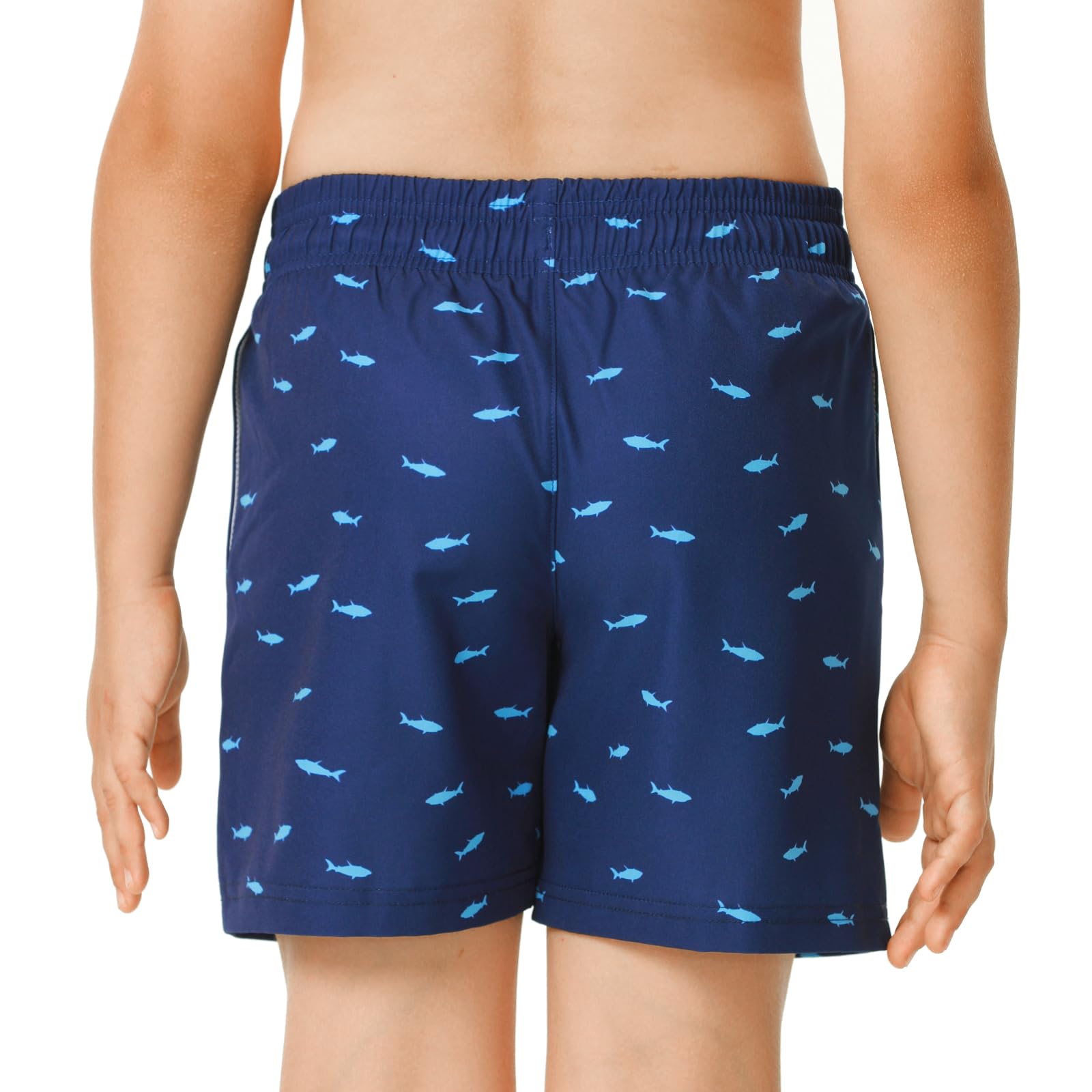 **HODOSPORTS Boys Swim Trunks - Quick-Dry Bathing Suits with Pockets for Swimming, Beach & Pool Activities**