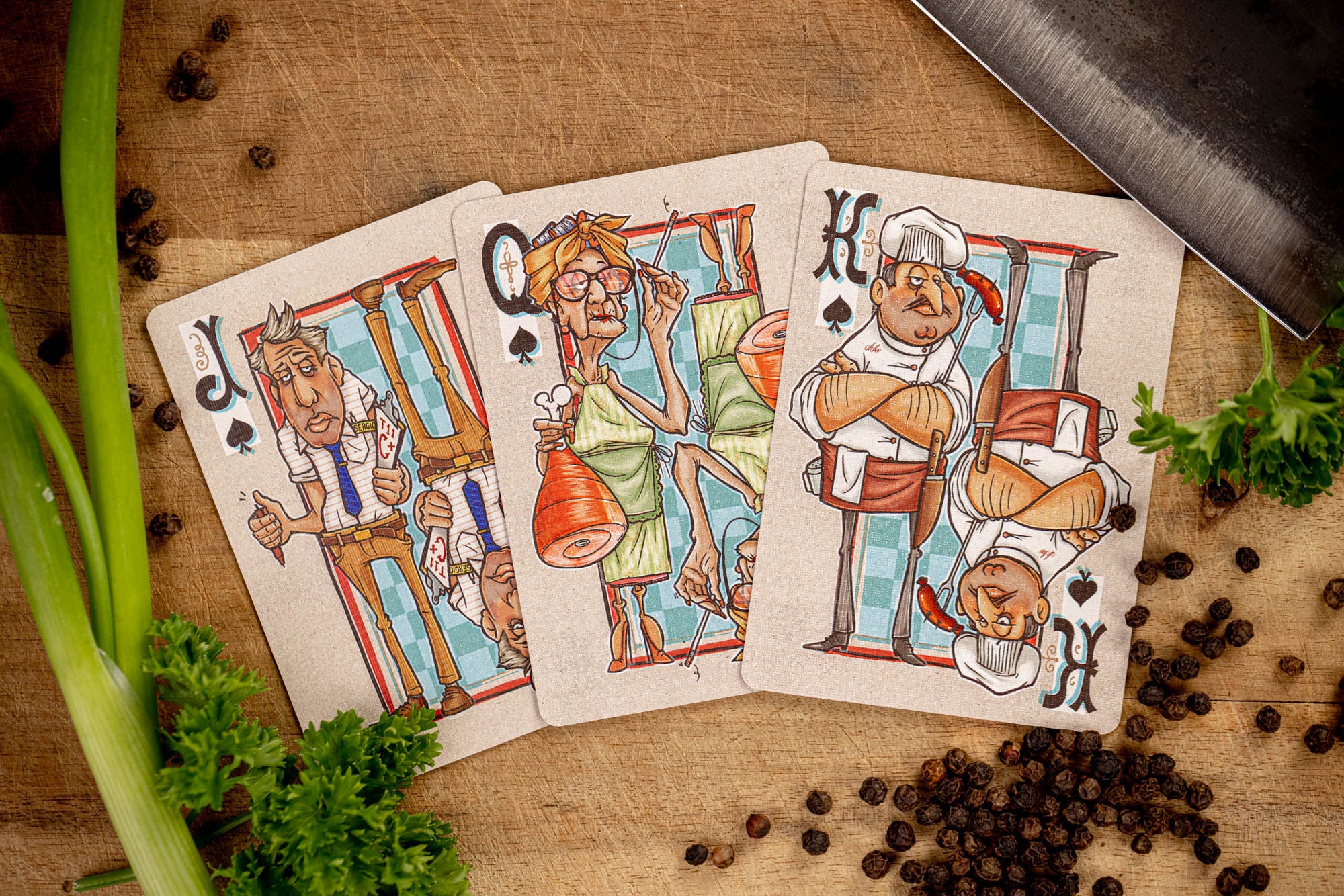 Premium The Cut Playing Cards - Unique Artistic Design, Durable & Smooth Finish - Perfect for Magic Tricks, Cardistry, Poker Nights & Collectors