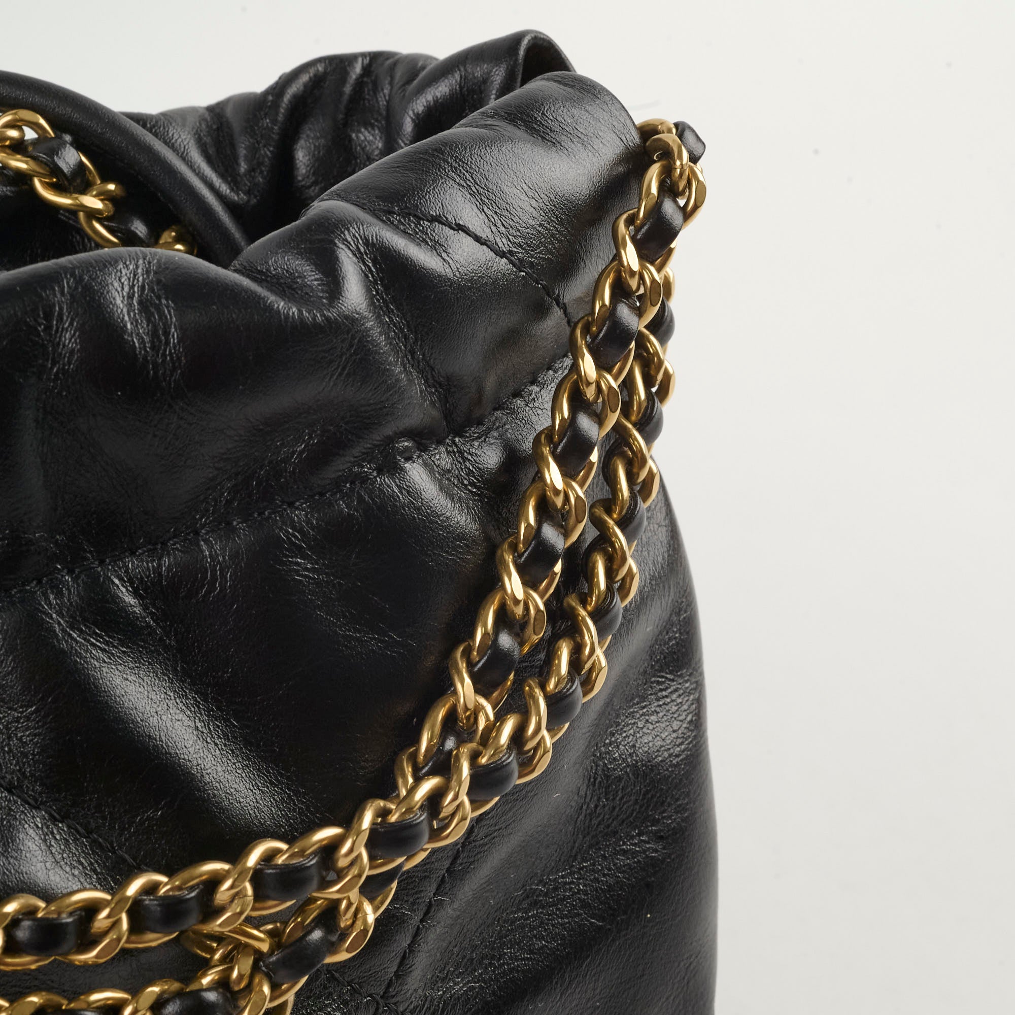 Original Chanel Mini 22 Bag Black with Microchip - Luxury Designer Crossbody Purse for Women, Perfect for Parties, Date Nights & Everyday Use