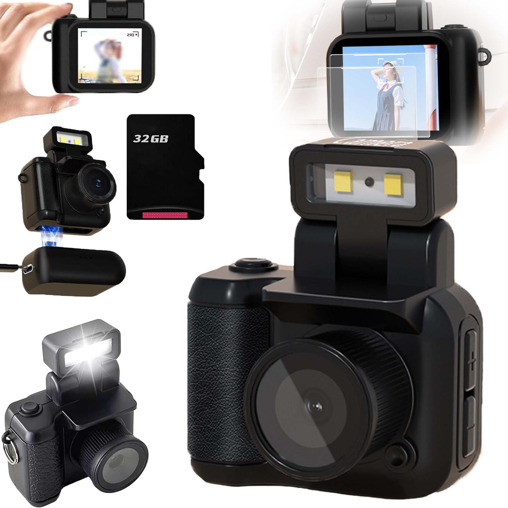 Retroscope Mini Camera - 1080P HD Video Recording, 1.44