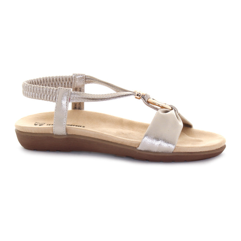Women's June Sling Sandals - Comfortable Summer Slide Shoes with Adjustable Straps | Perfect for Beach, Pool, Vacation & Casual Outings