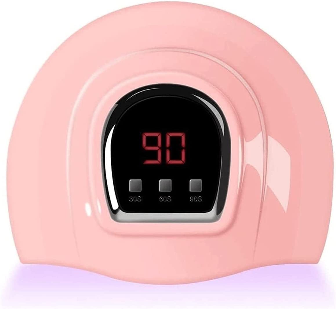 Professional UV LED Nail Lamp 54W - Fast Drying Gel Polish Light with 3 Timer Settings & Smart Sensor - Perfect for Home & Salon Manicures/Pedicures - Ideal for Gel Nails, Acrylics & Nail Art