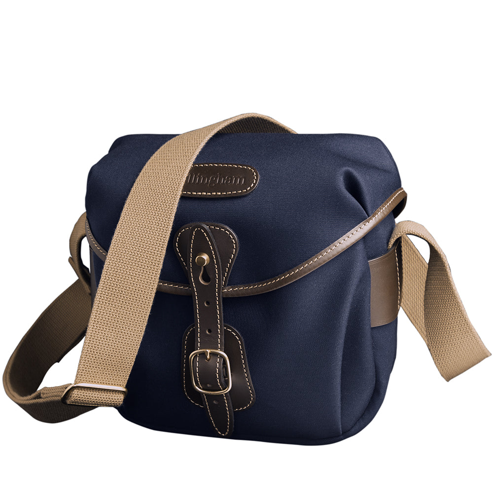 Billingham Hadley Digital Camera Bag - Waterproof Navy DSLR Shoulder Bag for Travel & Photography