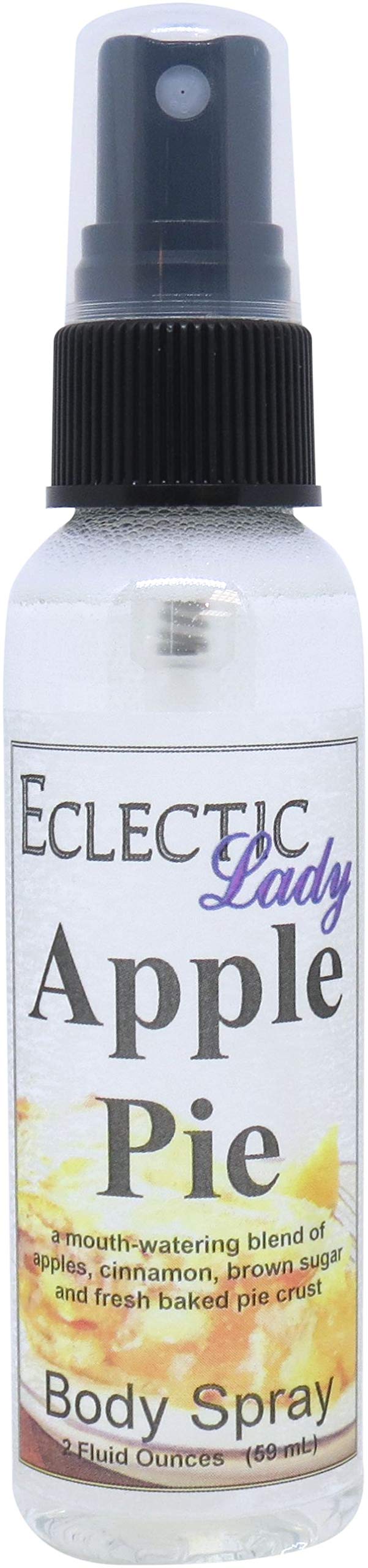Apple Pie Body Spray for Women & Men - 2 oz Long Lasting Perfume with Clean, Light & Gentle Fragrance - Soft Subtle Aroma Cologne for Daily Use - Perfect for Work, Dates & Special Occasions