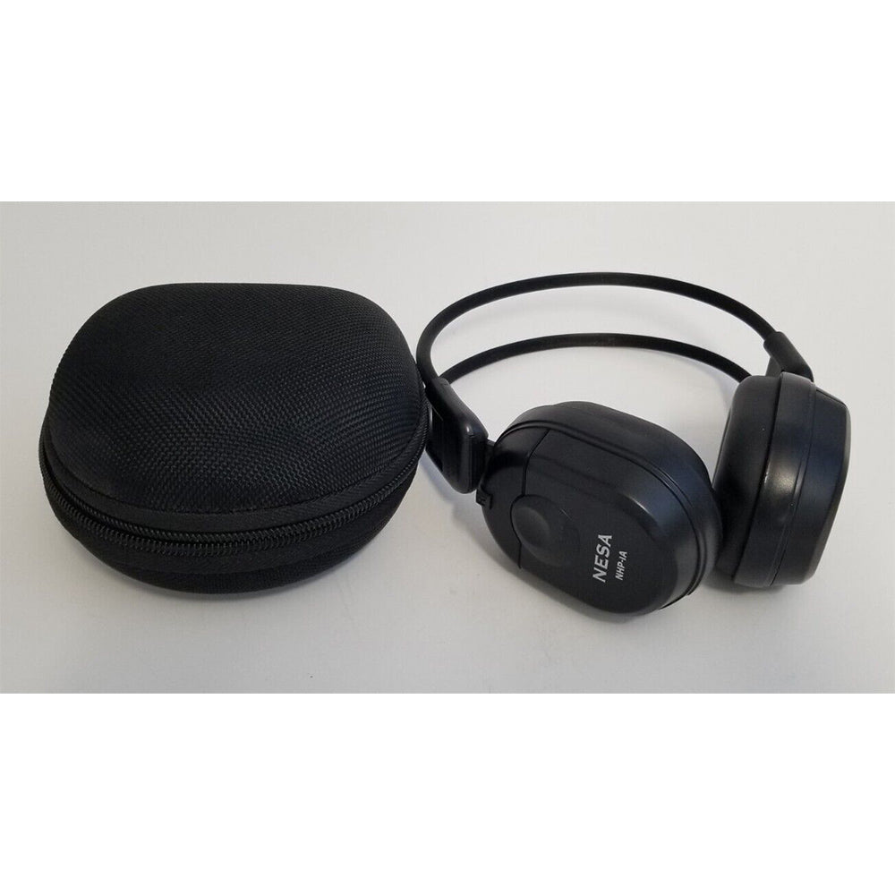 NESA NHP 1A Foldable Single Channel IR Wireless Headphones for TV Watching, Gaming & Home Theater Use