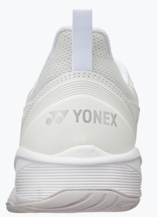 Yonex Power Cushion Sonicage 3 Women's Tennis Shoes - All Court White Silver | Lightweight Cushioned Sneakers for Women | Perfect for Tennis, Badminton & Casual Wear