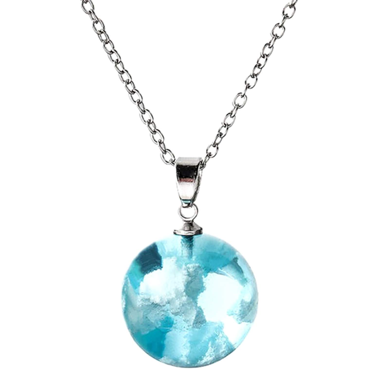 Dainty Cloud Pendant Necklace for Women - 14K Gold Plated Initial Necklace, Minimalist White Jewelry Gift for Her | Perfect for Everyday Wear, Date Nights & Special Occasions