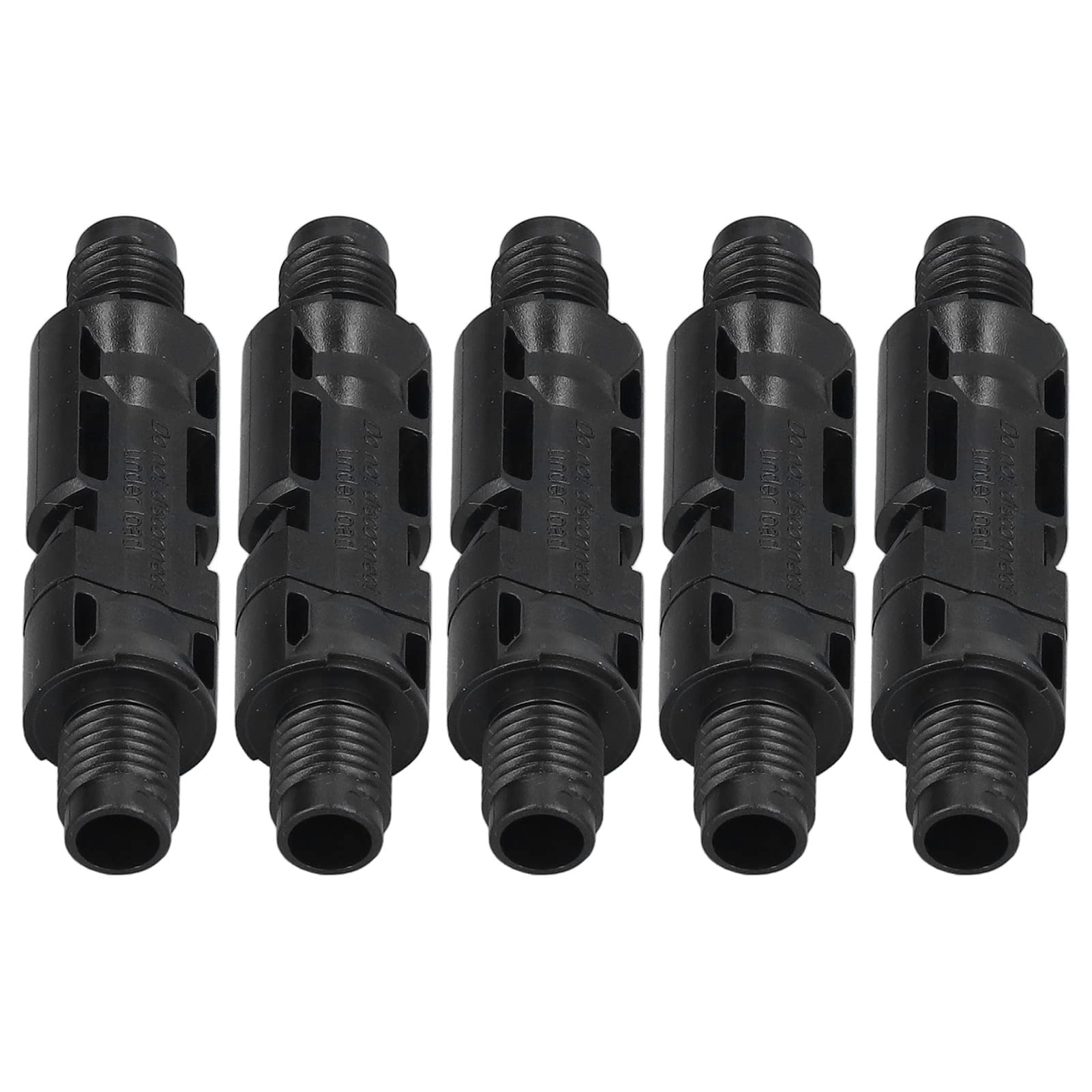UV-Resistant Solar Panel Connectors - Hollow Core PV-BMC 1000V for Portable Solar Systems | Ideal for Off-Grid Power, RV & Marine Applications