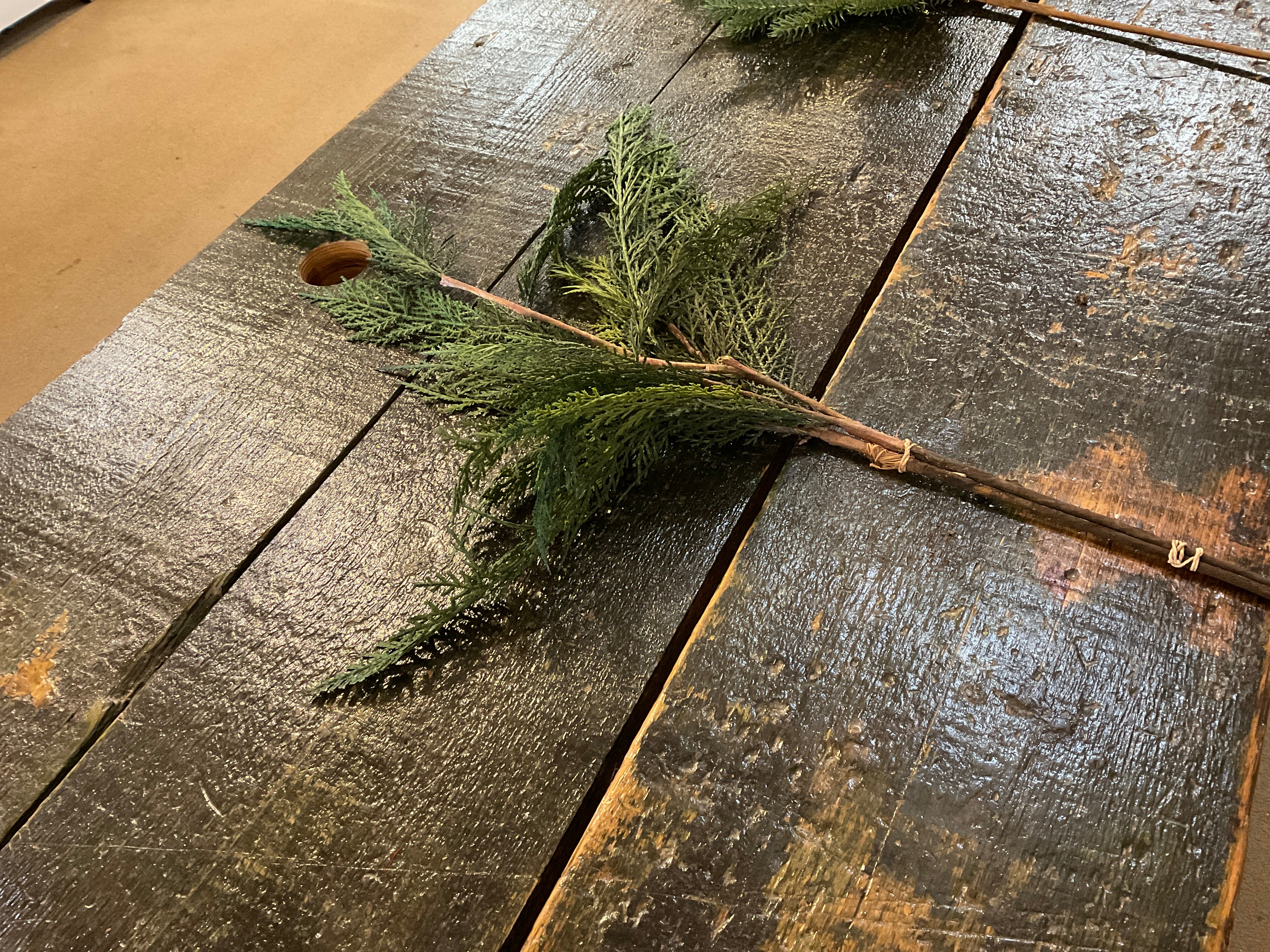 Premium Christmas Greens Filler for Holiday Decorations - Artificial Pine Branches for Wreaths, Garlands, and Centerpieces - Perfect for Home, Office, and Party Decor