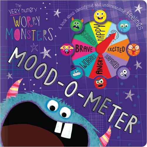 The Very Hungry Worry Monster: Mood-O-Meter Children's Book by Alexandra Robinson & Lara Ede | Emotional Regulation Tool for Kids | Perfect for Anxiety Relief, Classroom & Bedtime Reading
