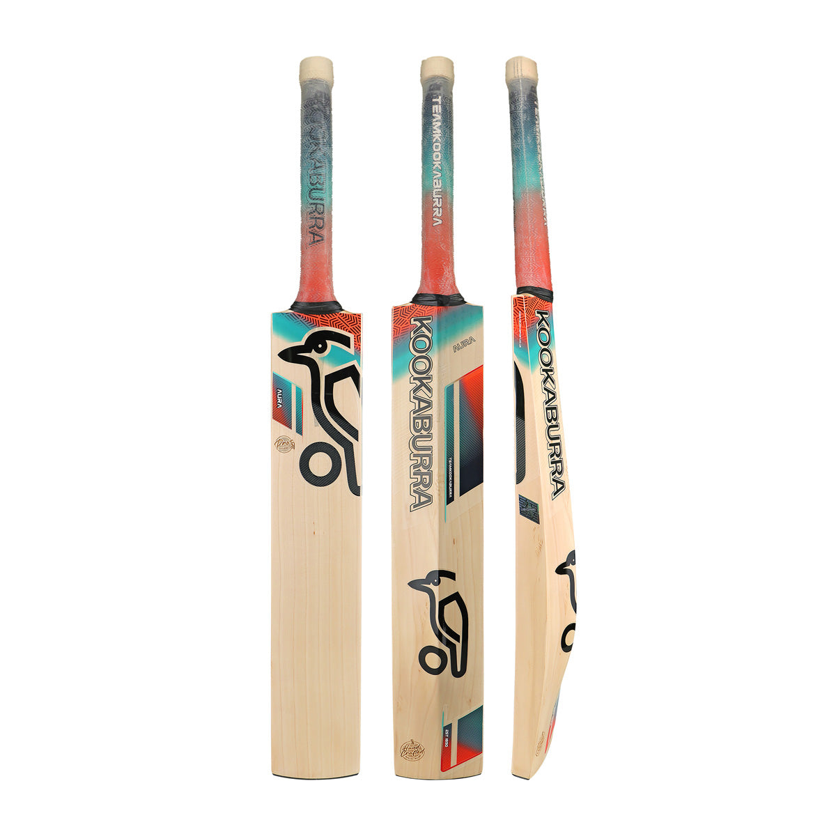 Kookaburra Aura Pro Cricket Bat 2025 - Premium English Willow Cricket Bat for Professional Players | Perfect for Matches, Training & Club Cricket
