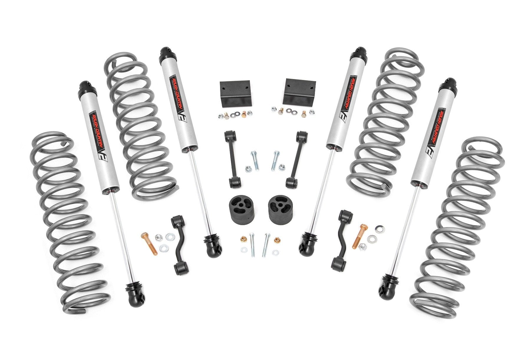 2.5 Inch Lift Kit for Jeep Wrangler JL 4WD (2024-2025) - Heavy Duty Coil Springs V2 | Off-Road Suspension Upgrade | Part# 79670 | Perfect for Trail Riding & Rock Crawling