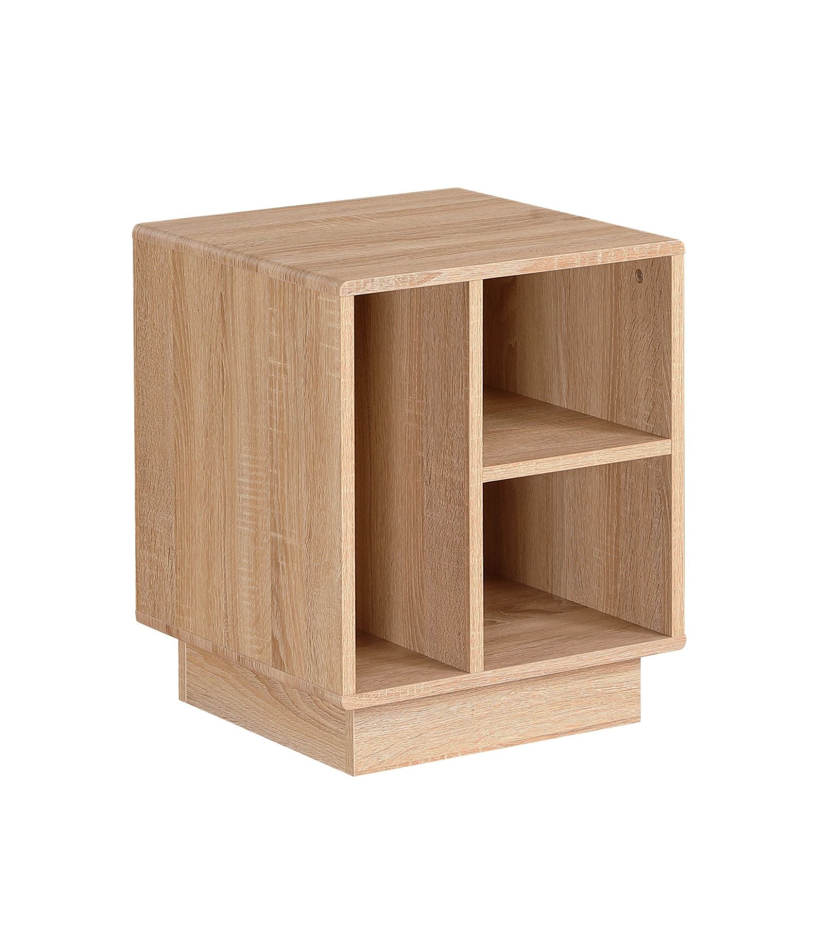 Tauris™ Encore Side Table in Light Oak - Perfect for Living Room, Bedroom, or Office Accent Furniture