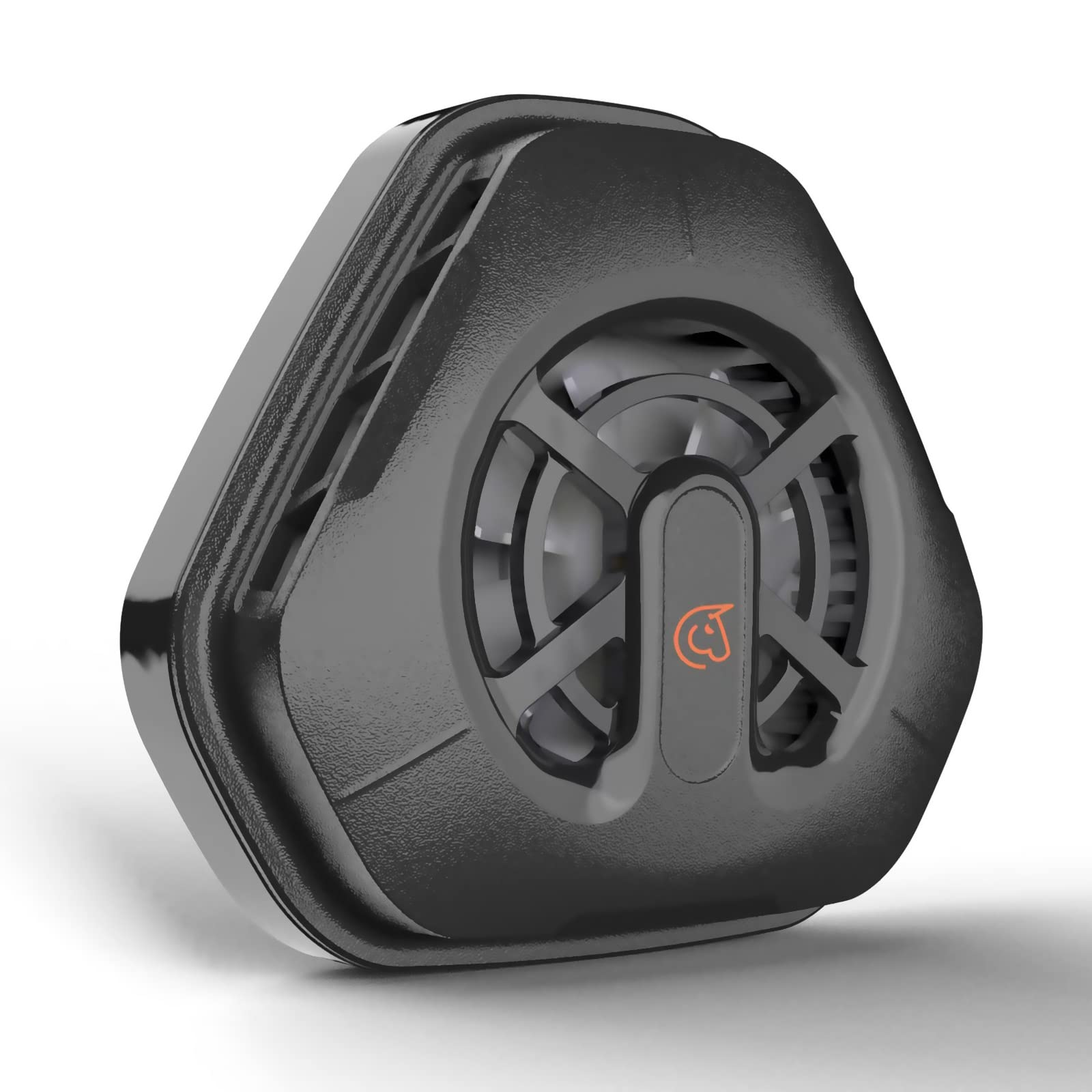 Magnetic Phone Cooling Fan - Universal Phone Cooler for Gaming, Live Streaming & Outdoor Vlogging | Compatible with All Smartphones | Fast 2A Cooling | Perfect for Gaming Sessions & Hot Weather (Black)