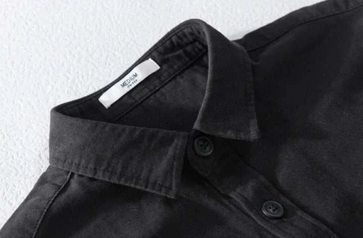 Premium Men's Short Sleeve Summer Shirt - Breathable Cotton Casual T-Shirt for Outdoor Activities, Travel & Daily Wear
