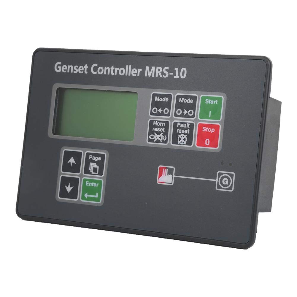 MRS10 Generator Self-Starting Controller - Automatic Engine Control Module with LED Display for Diesel/Gas Generators | Perfect for Home Backup Power, RV & Emergency Power Supply