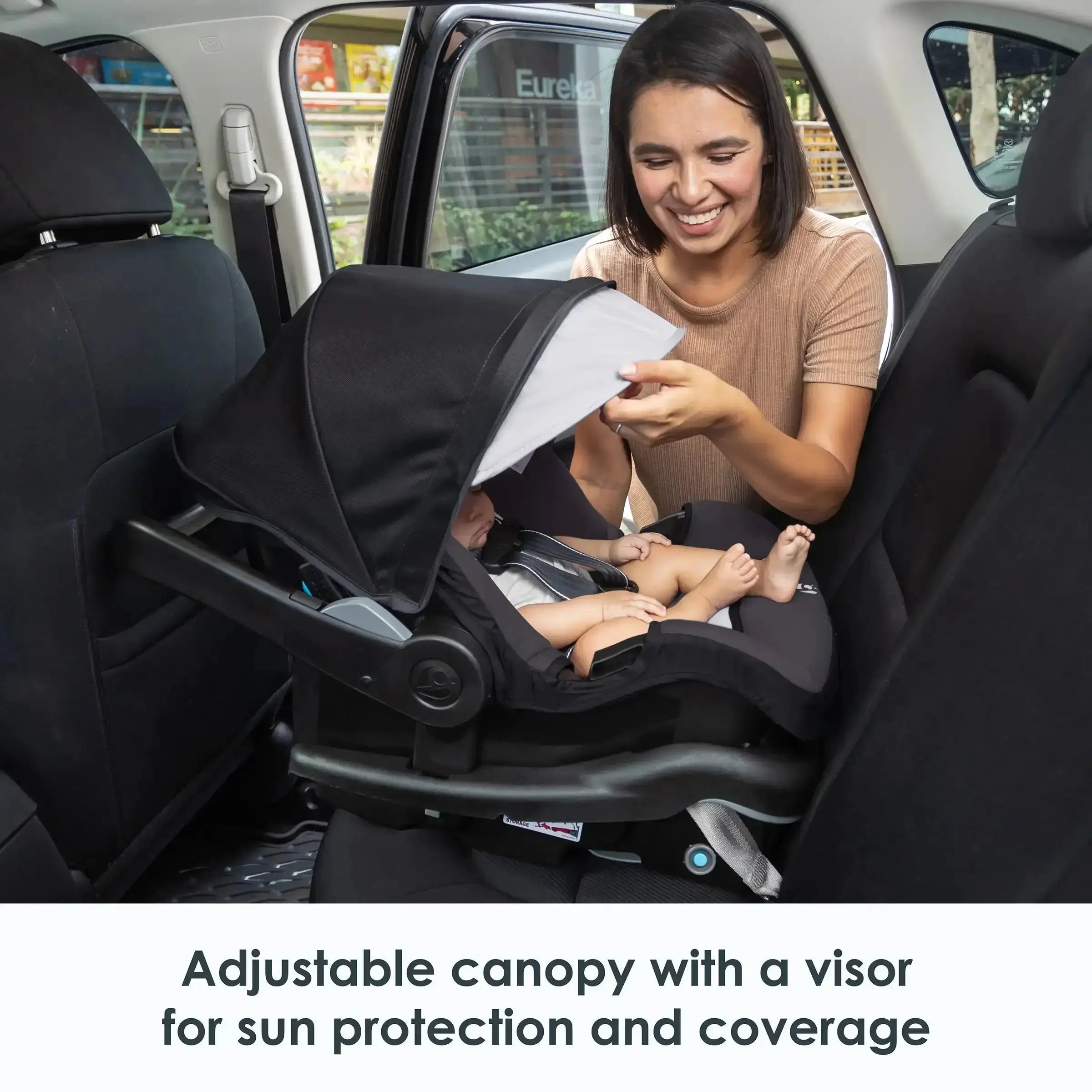 EZ Lift™ PRO Infant Car Seat - Lightweight & Safe for Newborns to 35 lbs, Desert Midnight Color (Walmart Exclusive) | Perfect for Travel, Daily Commute & Family Outings