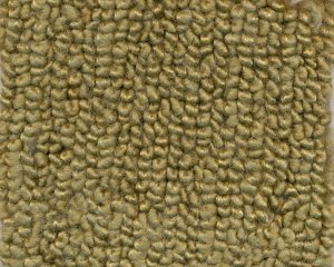 1971-1975 Chevrolet Corvette 4-Speed Loop Carpet Set - Premium 80/20 Ivy Gold Automotive Floor Mats for Passenger Area | Perfect for Restoration Projects & Classic Car Enthusiasts