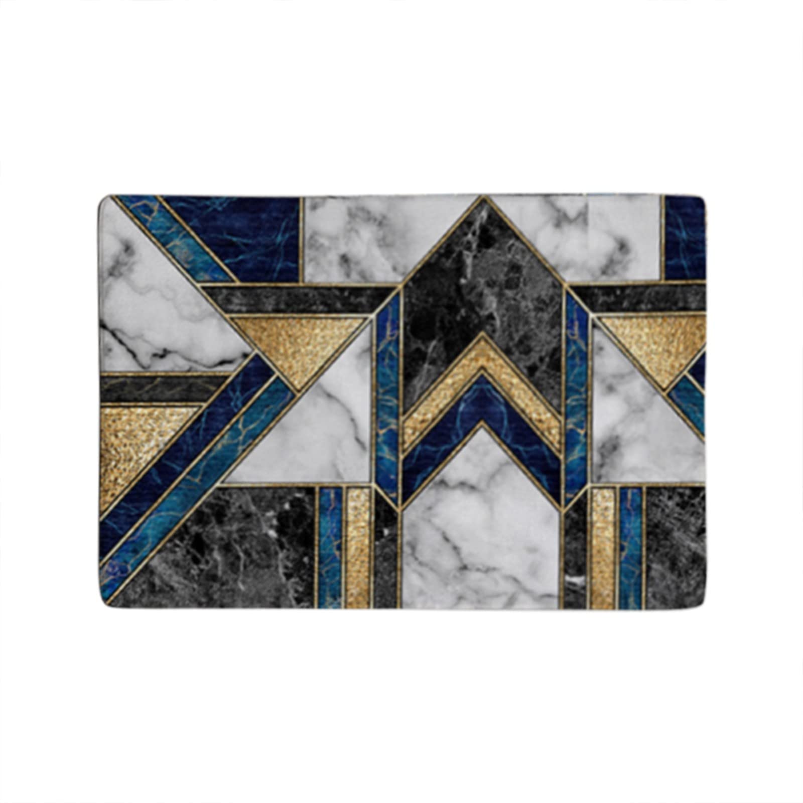 Non-Slip Waterproof Kitchen & Bathroom Floor Mats - Soft Ergonomic Standing Mat with Chunky Knit Design for Comfortable Use While Cooking, Showering or Washing Dishes