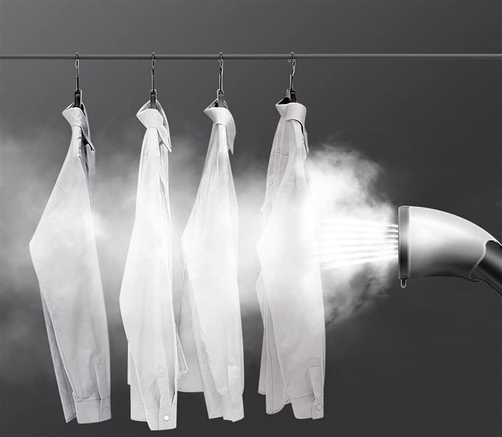 Professional Garment Steamer for Clothes - 2000W Powerful Upright Steamer with 3L Detachable Water Tank | Full Size Home & Travel Steamer for Wrinkles Removal | Perfect for Wedding Dresses, Suits, Curtains & Delicate Fabrics (Pink)