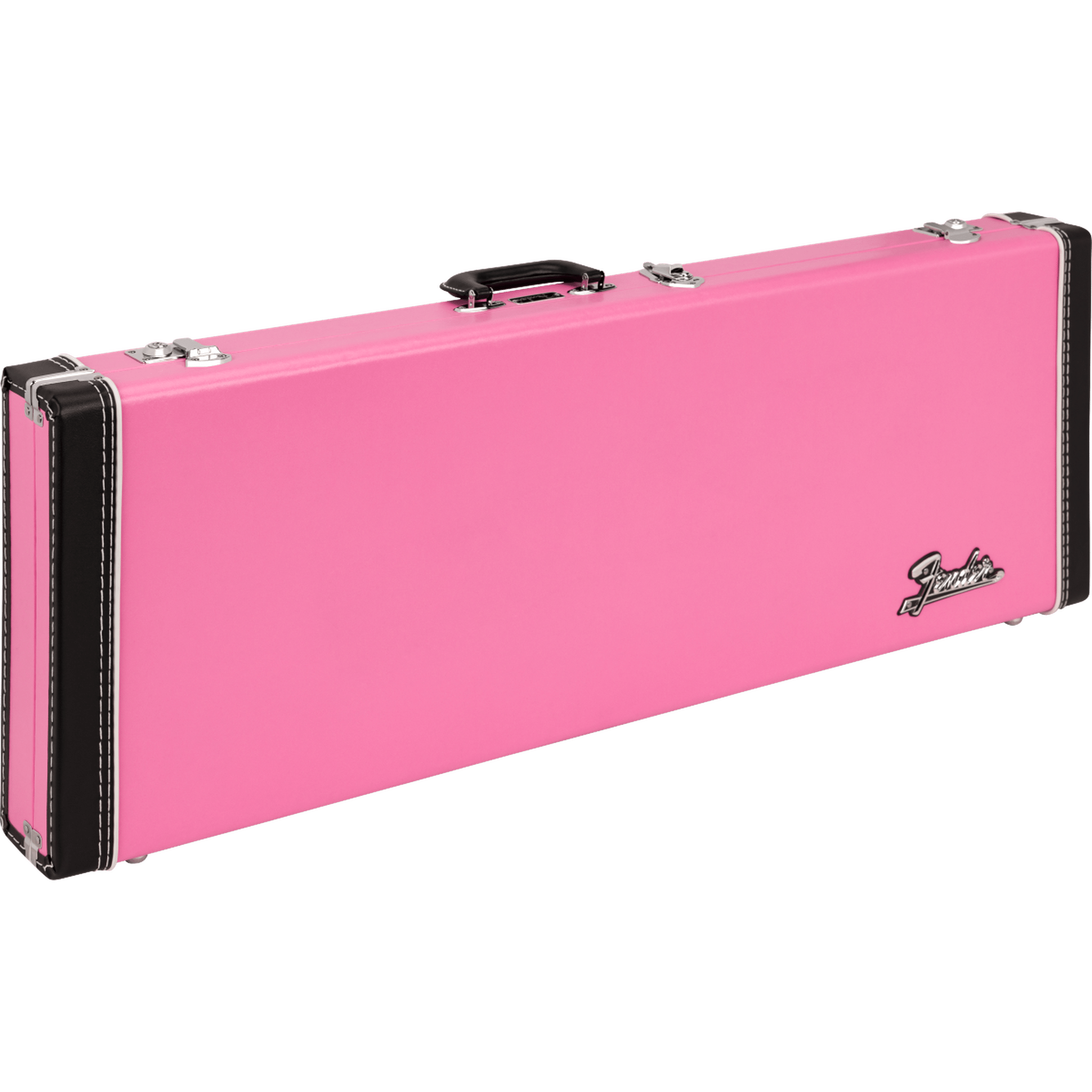 Fender Joe Strummer Stratocaster Telecaster Guitar Case - Pink Leopard Print Hard Shell for Electric Guitars | Perfect for Touring, Studio Sessions & Stage Performances