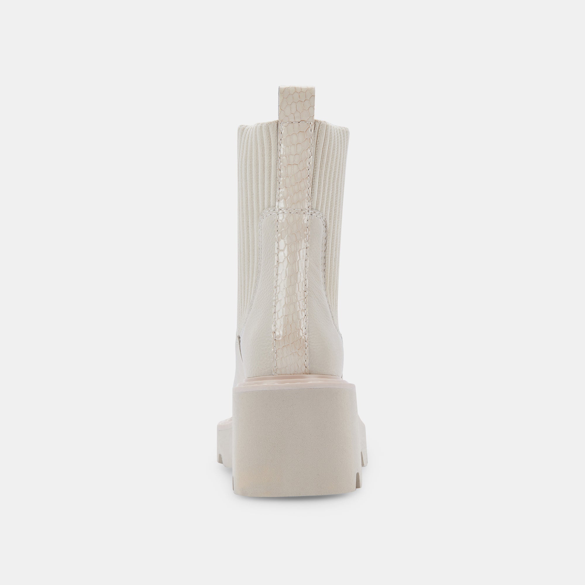 HOVEN H2O BOOTS IVORY LEATHER - Waterproof Leather Boots for Women, Comfortable & Stylish - Perfect for Hiking, Rainy Days & Outdoor Adventures