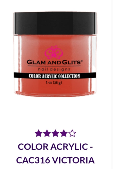 GLAM AND GLITZ Color Collections CA316 - 1 oz Nail Polish by Victoria | Salon Quality, Long-Lasting Wear for Parties & Special Occasions