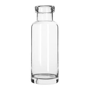 Helio Premium Glass Decanter & Water Bottle - 40.25 Oz (1.2L) for Wine, Juice, Water - Elegant Home Bar Accessory & Office Hydration Solution