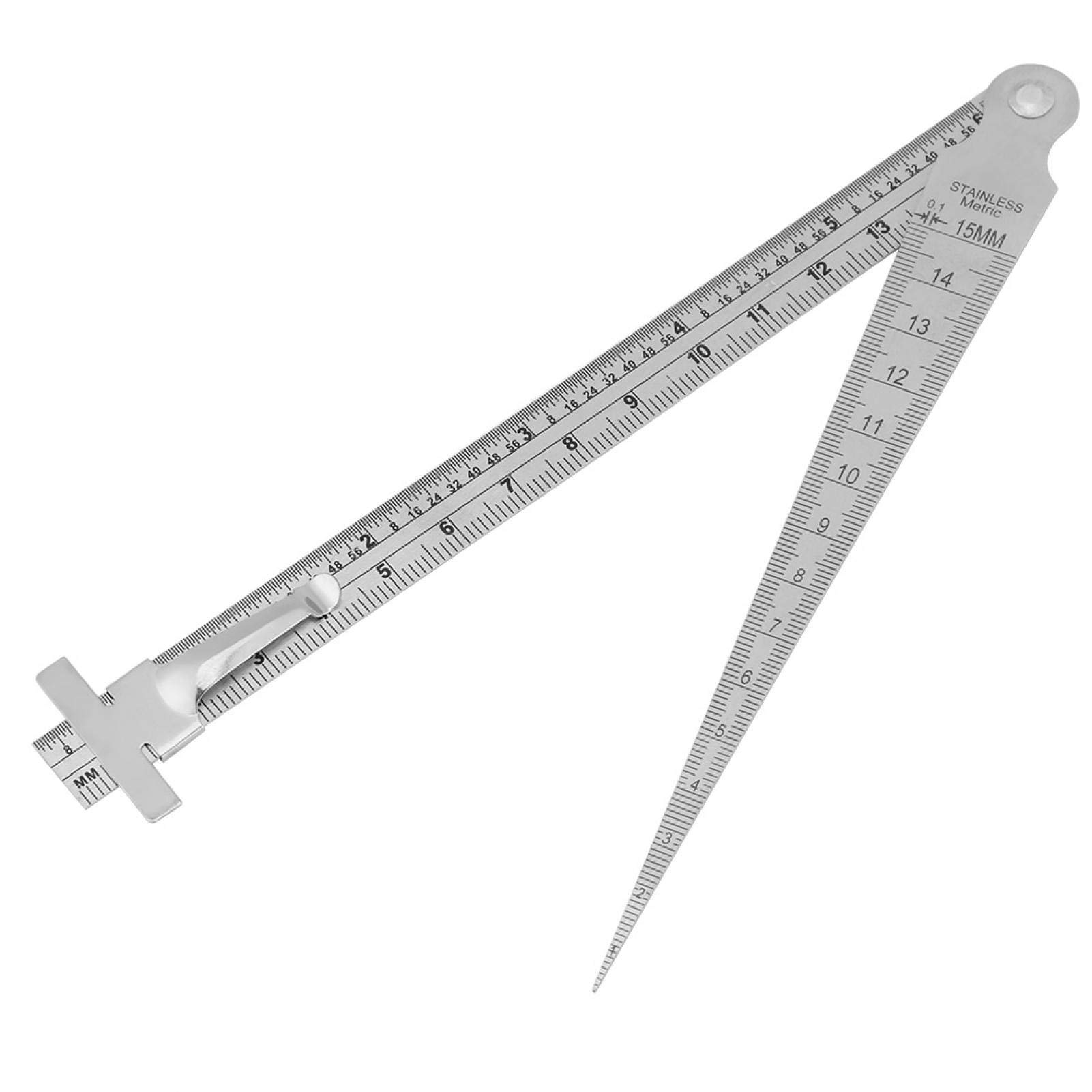 Gap Gage - Precision Stainless Steel Depth Gauge Tool (0-6