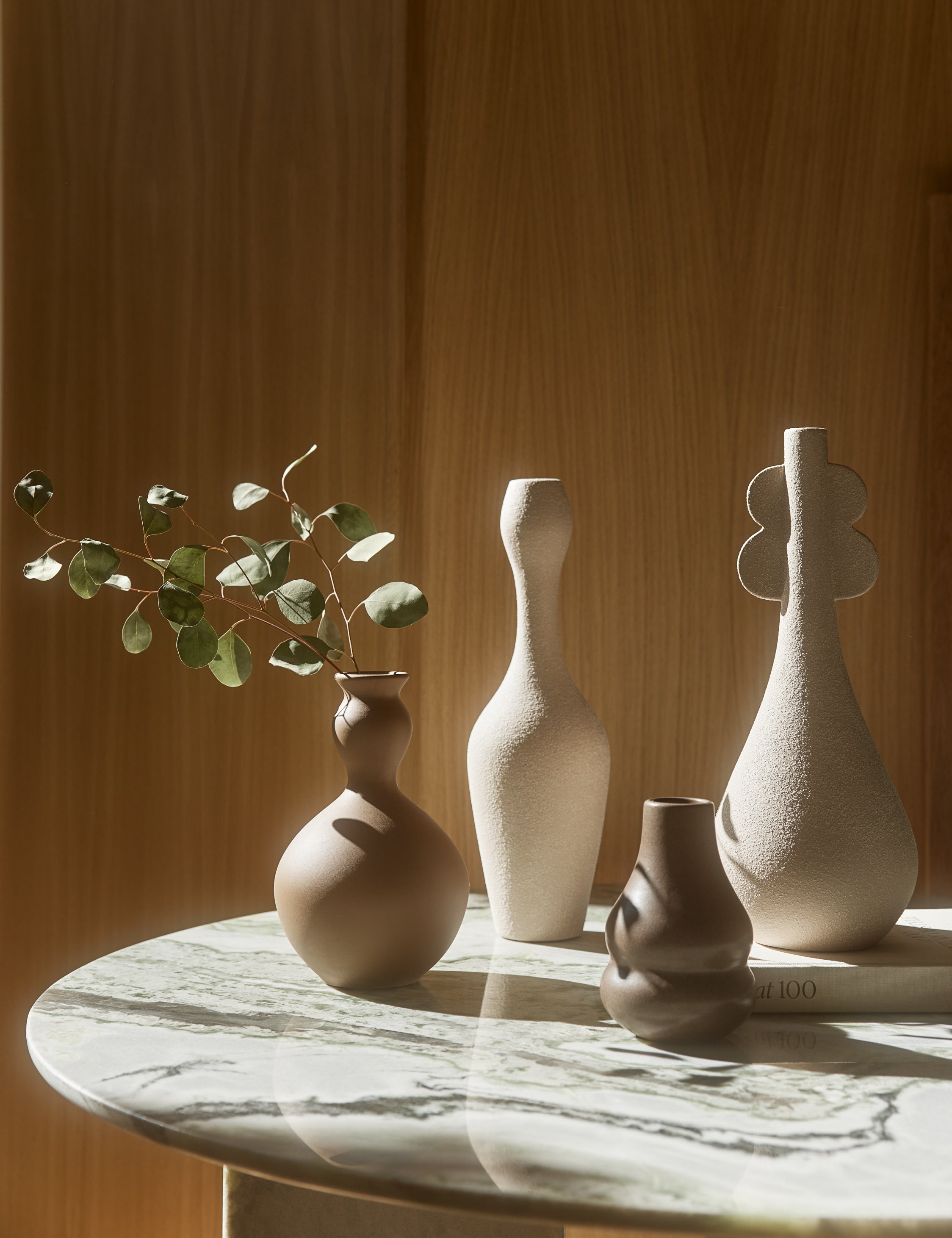 Atalia Ceramic Vase - Elegant Home Decor for Living Room, Dining Table, Wedding Centerpiece & Gift Idea