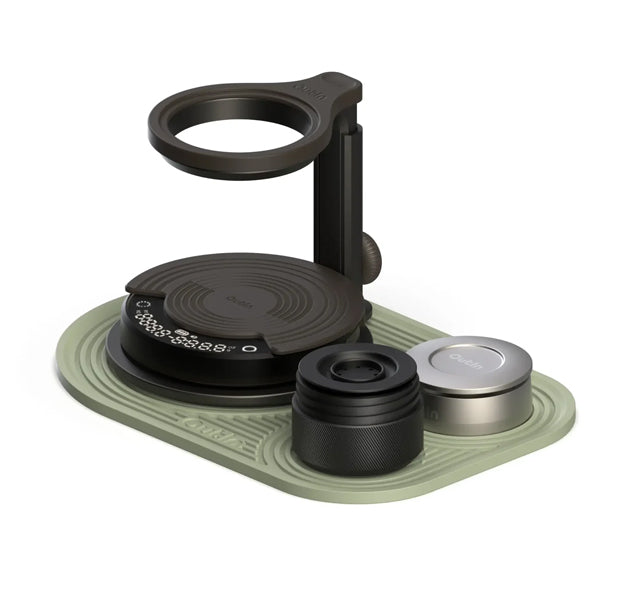 Non-Slip Silicone Coffee Mat - Heat Resistant & Durable for Kitchen Countertops, Perfect for Coffee Makers, Espresso Machines & Hot Drink Stations - Ideal for Home, Office & Cafe Use