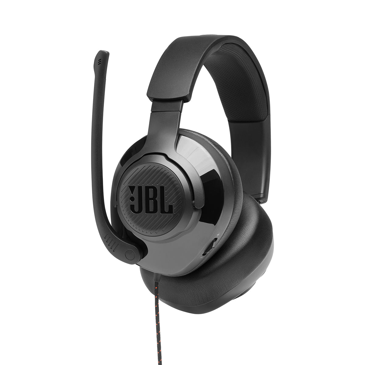JBL Quantum 300 Wired Over-Ear Gaming Headset with Microphone - Noise Cancelling for PC, PS4, Xbox & Mobile Gaming - Comfortable for Long Sessions