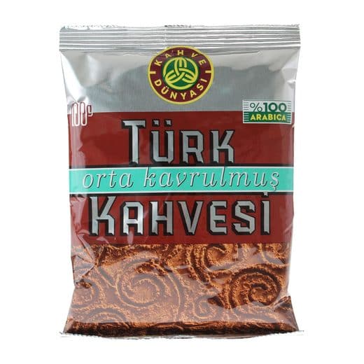 Premium Turkish Coffee 100g - Authentic Kahve Dunyasi Blend for Rich Flavor - Perfect for Home Brewing, Gifts & Traditional Coffee Ceremonies in Toronto