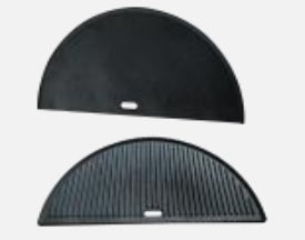 Comfortbilt Coals Kamado Grill with Half Moon Reversible Griddle - Premium Outdoor BBQ Smoker for Grilling, Smoking & Searing - Perfect for Backyard Cookouts, Camping & Tailgating Parties