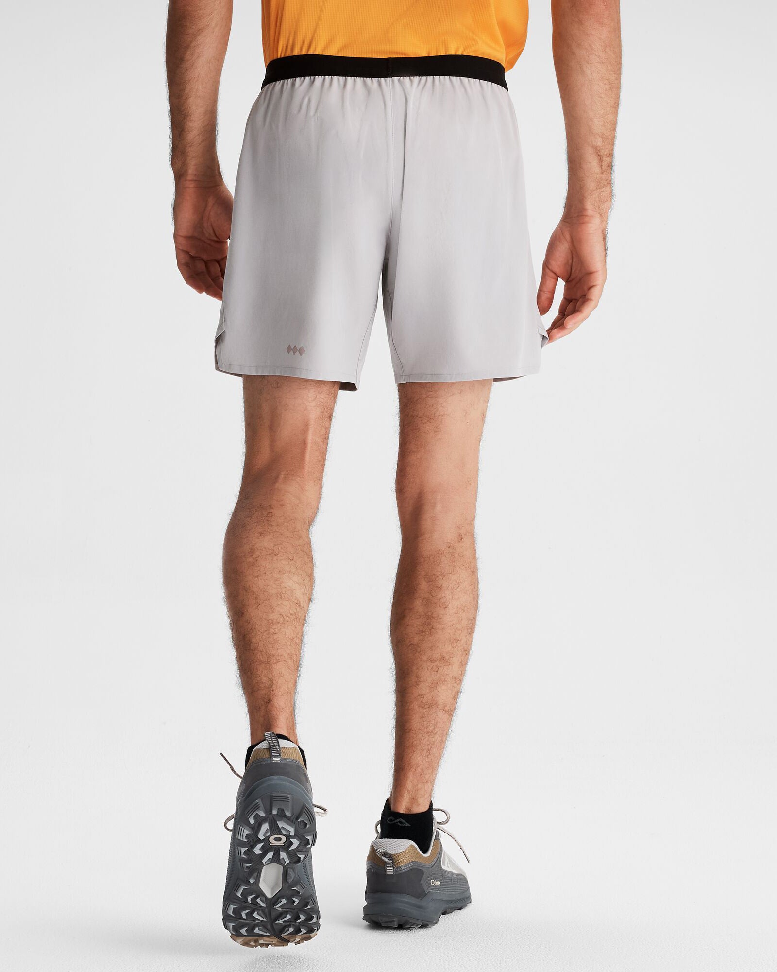 Men's Seeker 7 Inch Quick-Dry Athletic Shorts - Steel Grey for Running, Gym Workouts & Outdoor Activities